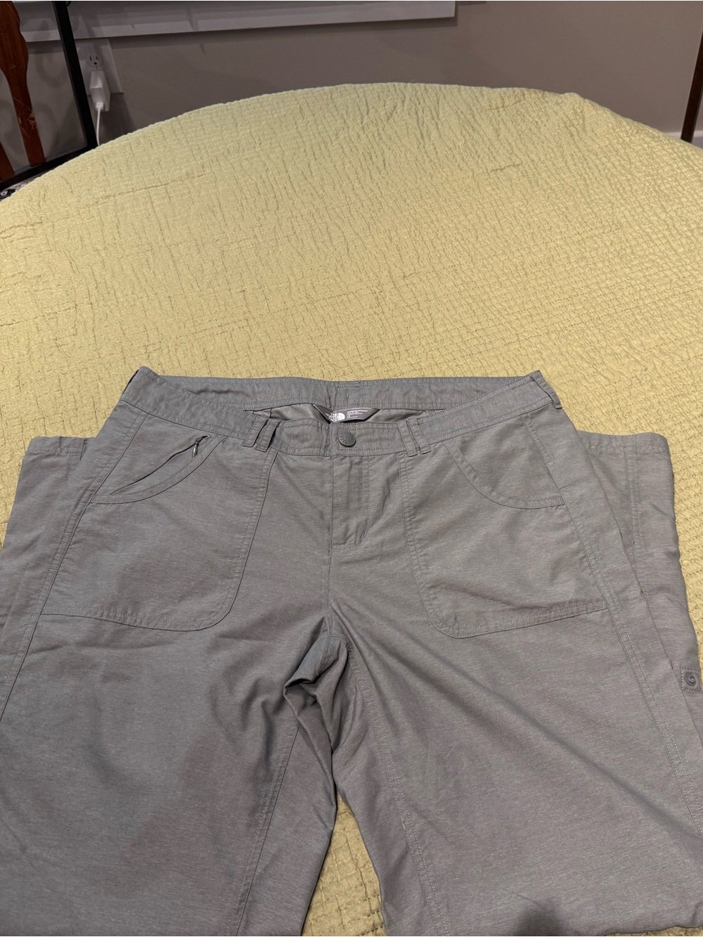 Women’s size 12 North Face, Gray Casual Pants - Lightweight Comfort